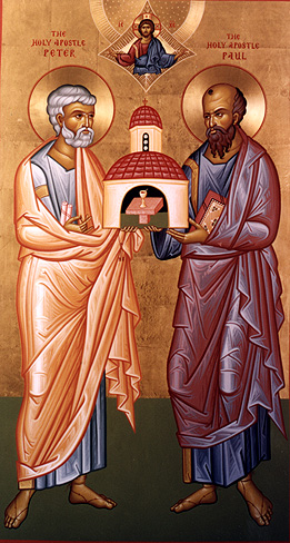 sfintii apostoli Petru si Pavel